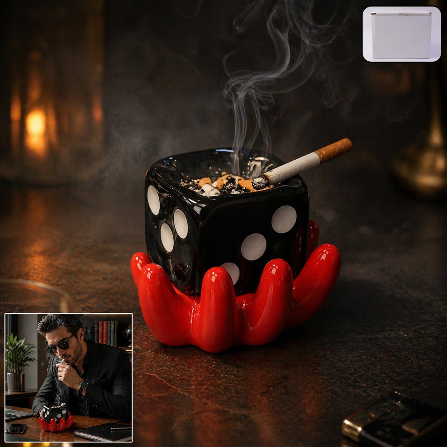modern home decor ashtray ceramic design bowl
