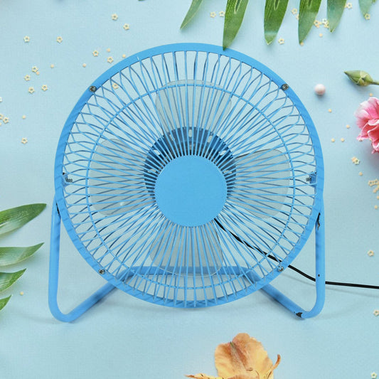 Big USB Table Desk Personal Metal Electronic Fan, For Office, School Use (1 Pc)