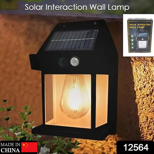 Solar Wall Lamp – Wireless Outdoor Light with Motion Sensor - in-use lifestyle shot