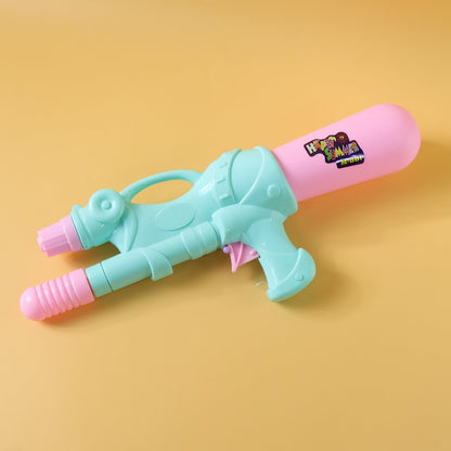 Hand pump water spray toy