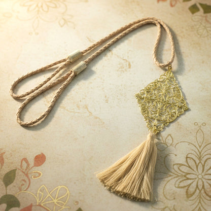 Decorative window tassel accessory