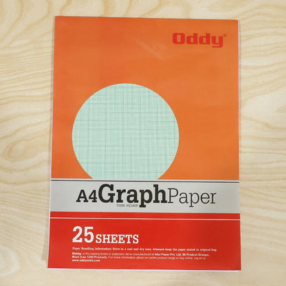 Oddy A4 Graph Paper Product Shot 2