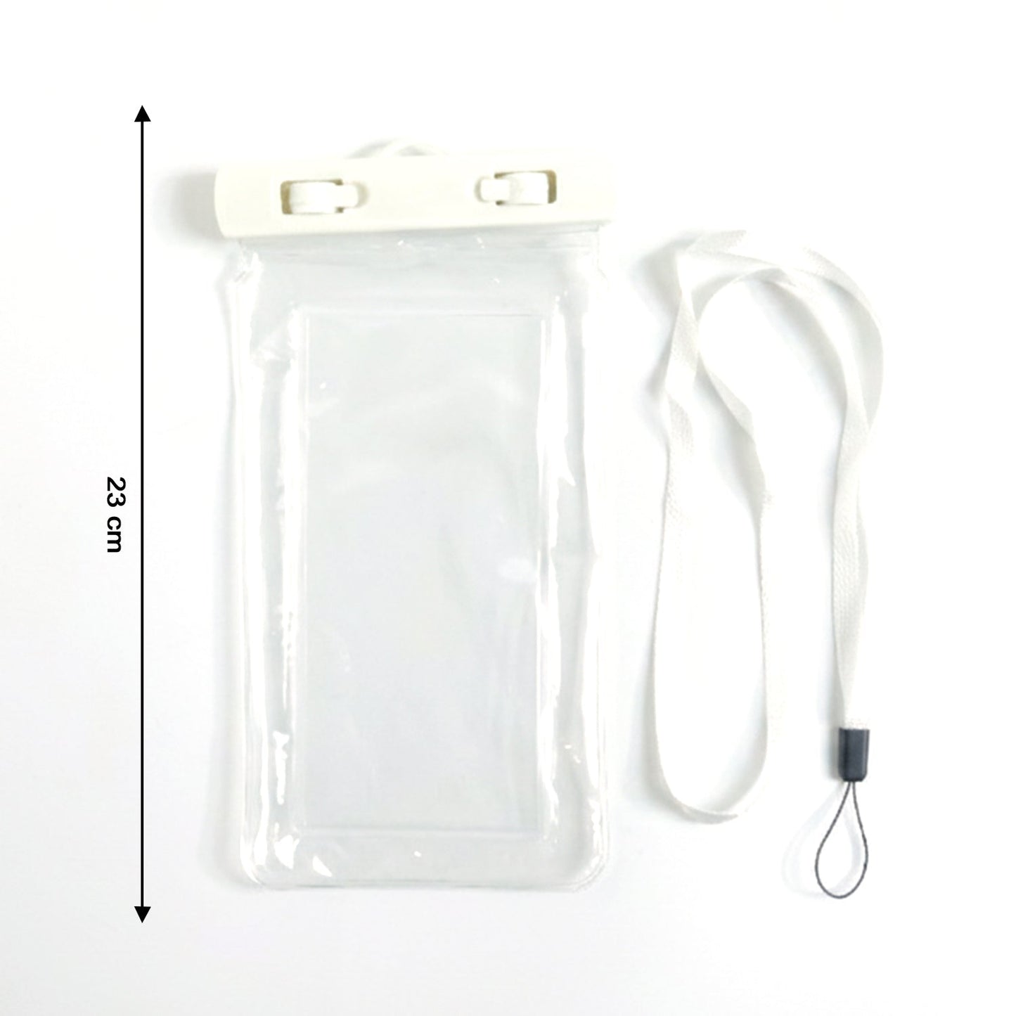 Waterproof smartphone pouch lifestyle image