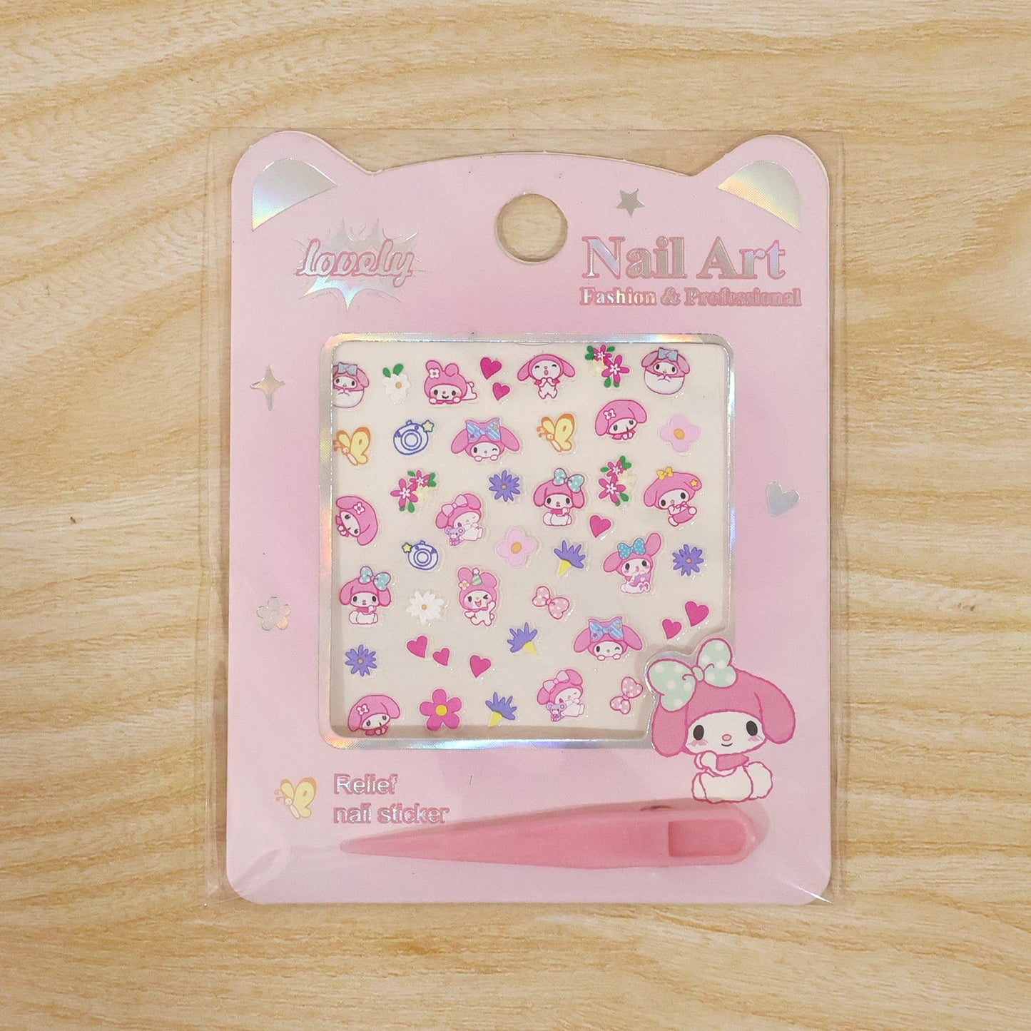  cartoon nail decoration sticker set