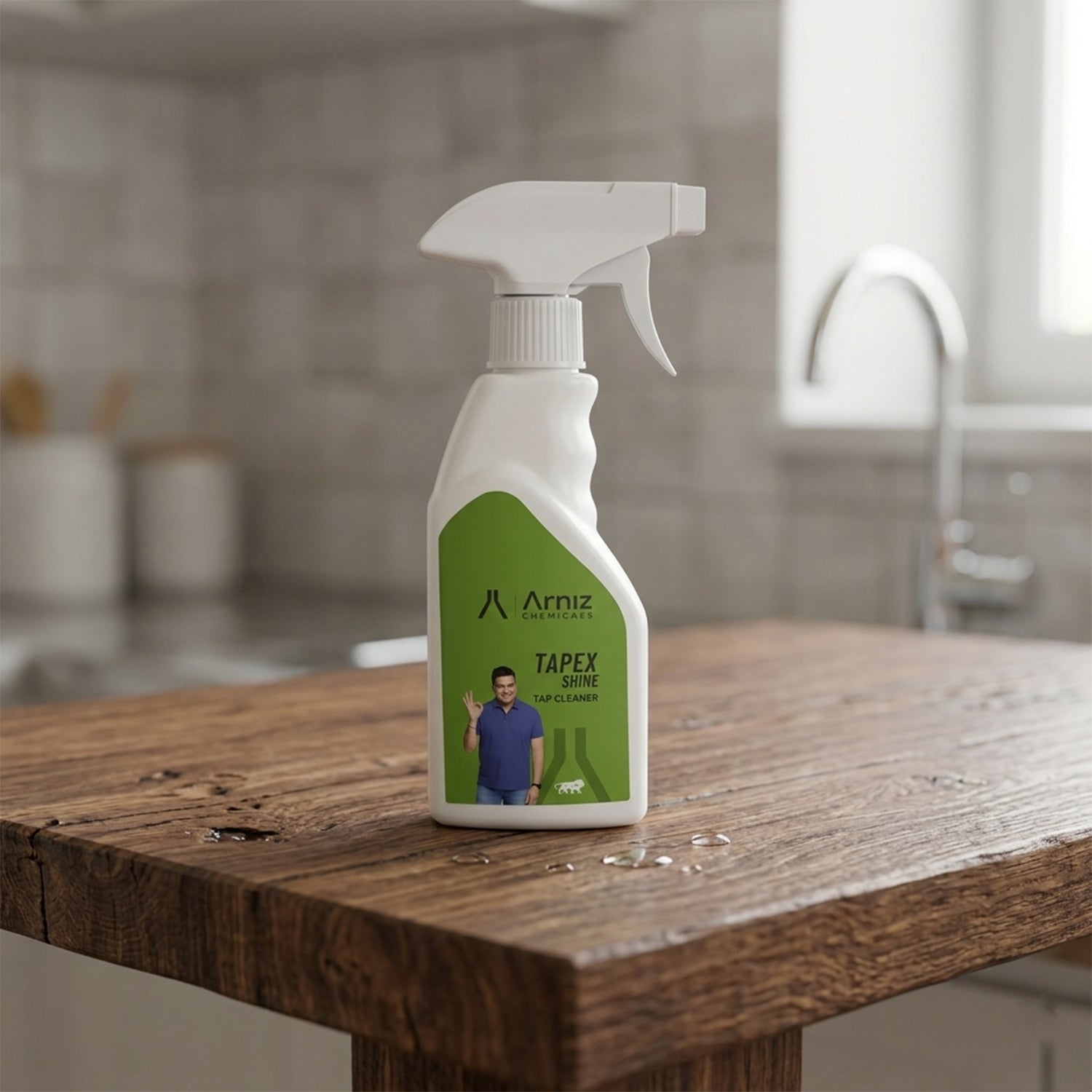bathroom kitchen tap cleaner