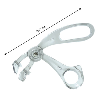 Portable eyelash curler for makeup