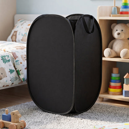 solid fabric storage basket