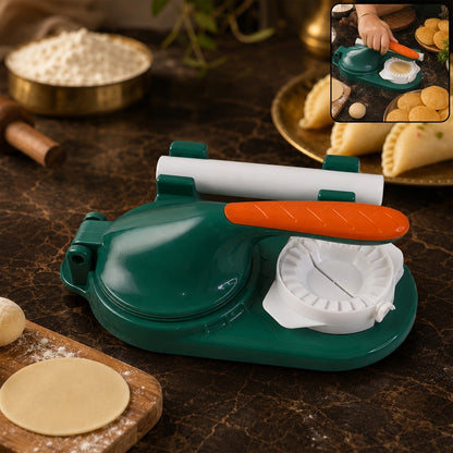 Mini puri press dumpling machine product photo