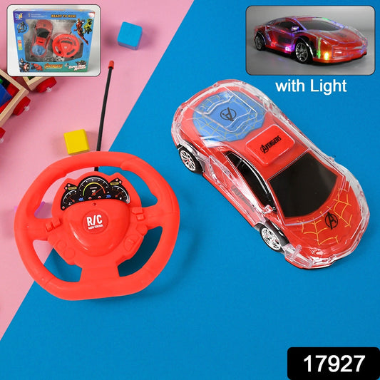 Plastic RC Racing Car – 2-Way Control with Handle Remote & Rechargeable Battery
