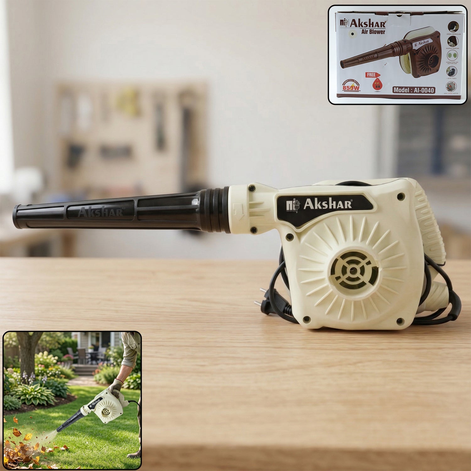 Electric air blower 850W
