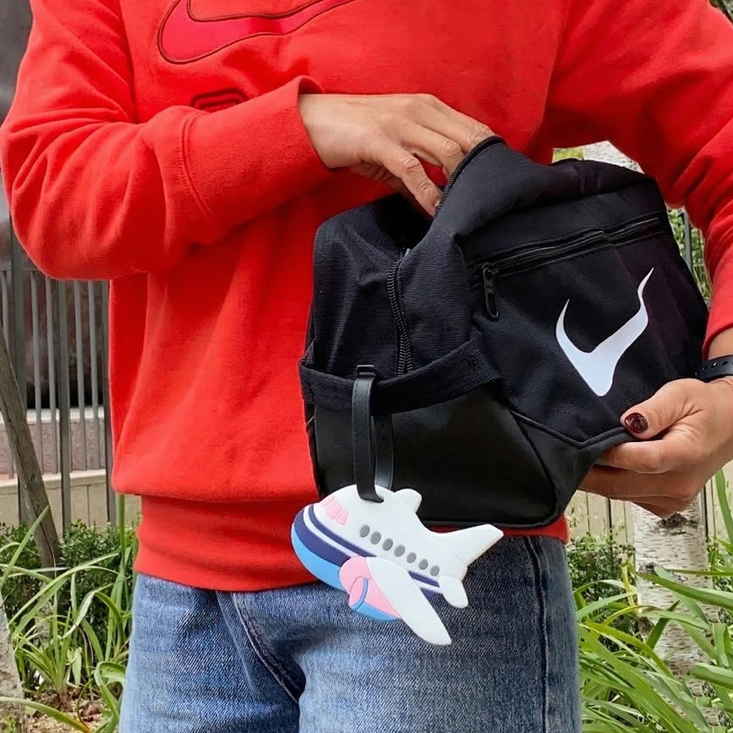  suitcase id airplane tag