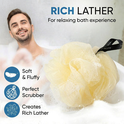 shower loofah body sponge