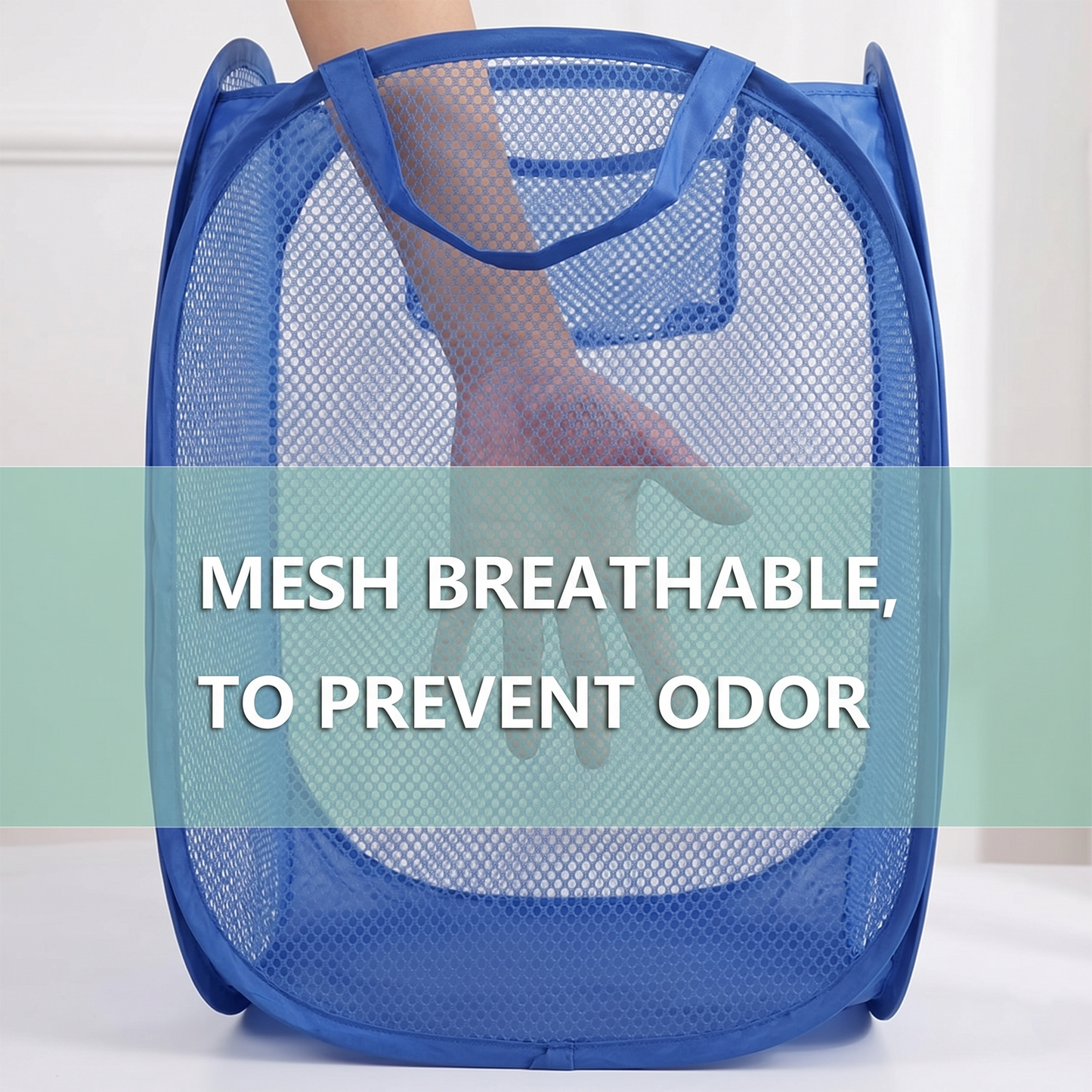 space saving laundry basket