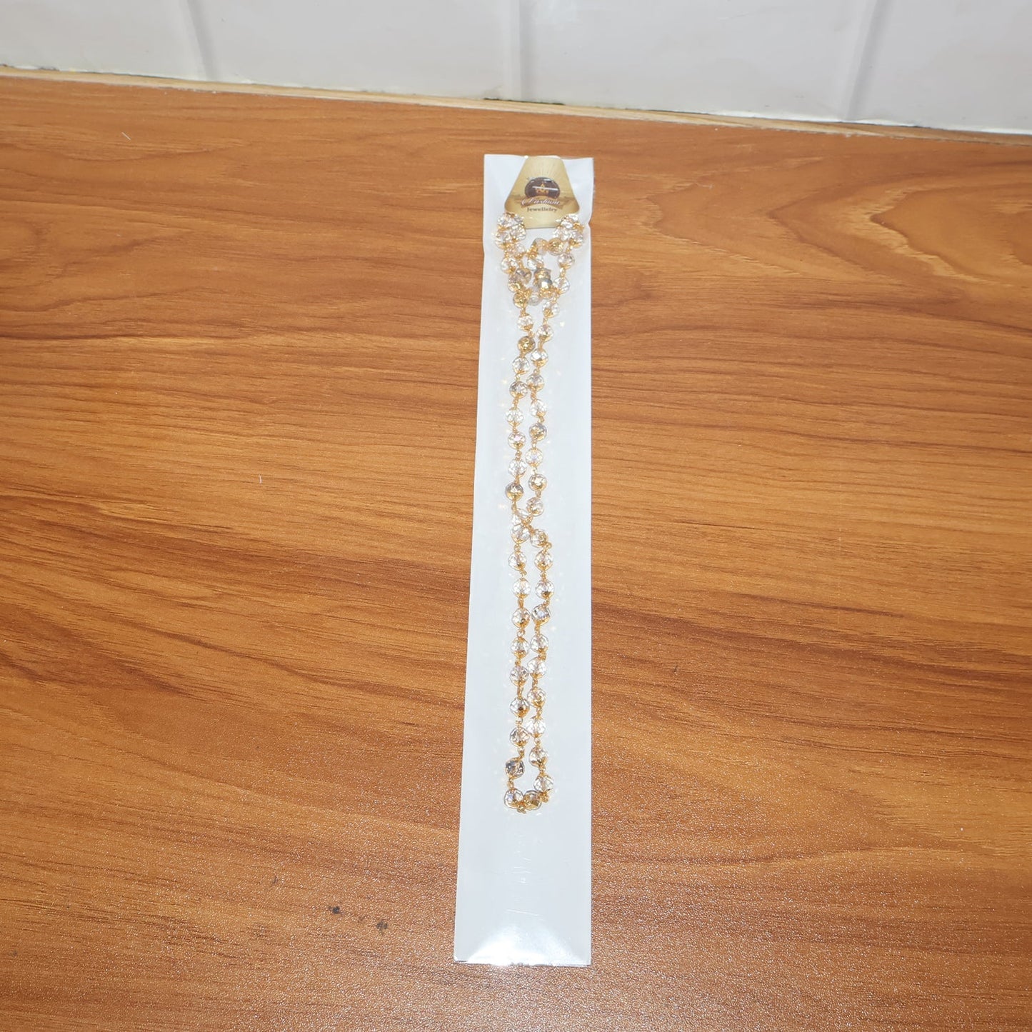 Beaded fashion necklace