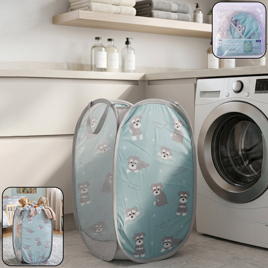 Large foldable laundry bag