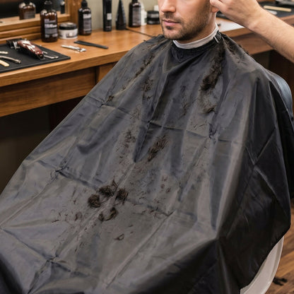 Professional Hair Cutting Salon Apron Cape Waterproof Barber Cloth (1 Pc)