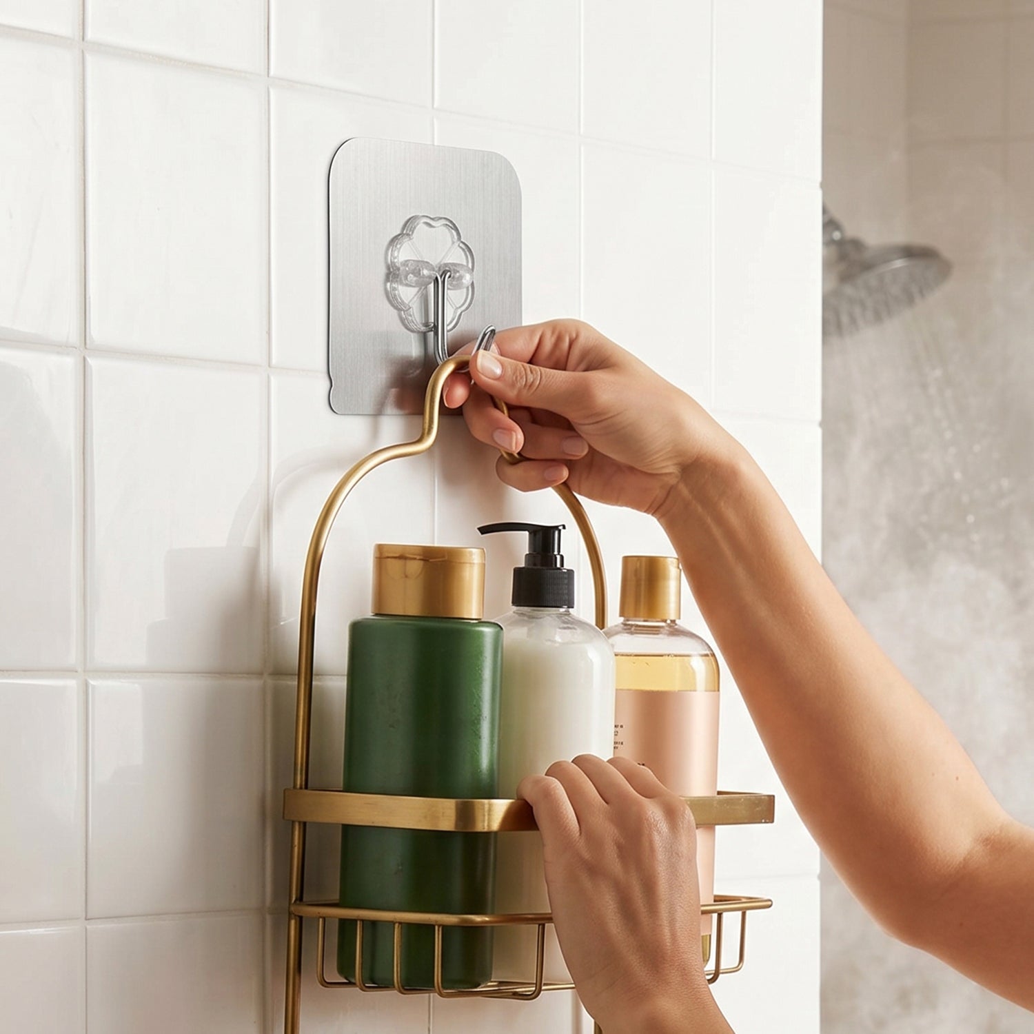 Stainless Steel Adhesive Wall Hook 