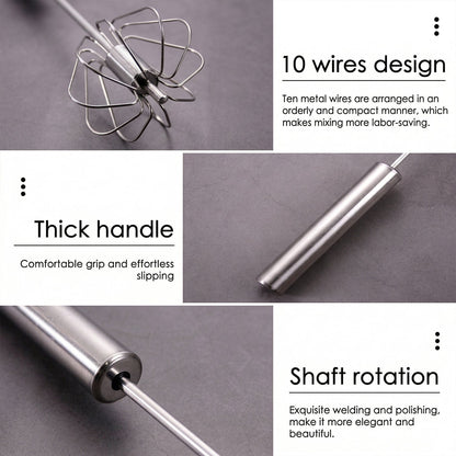 manual push whisk blender