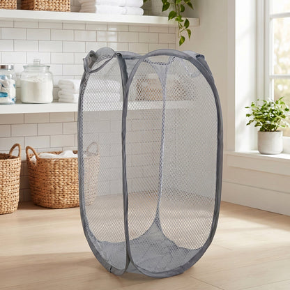 bedroom storage laundry solution