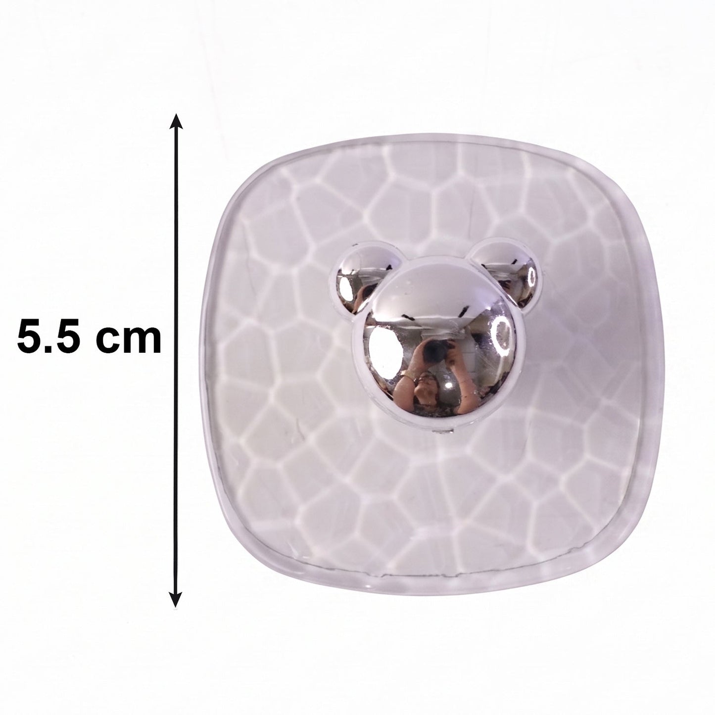 All-Plastic Adhesive Wall Hooks - Strong, No Damage, Easy to Install (3 Pc Set)