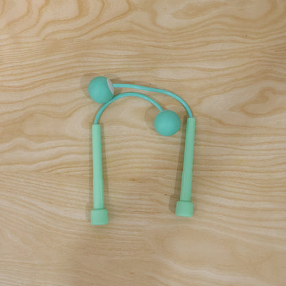 Cordless Fitness Skipping Rope Wrist Ball Exercise Tool (1 Set)