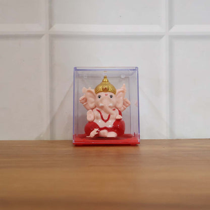 Small Hand-Moving Ganesha Idol with Rotating Hands (1 Pc)