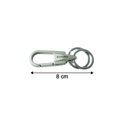 Heavy Duty Metal Key Holder Carabiner Clip Keychain (1 Pc)
